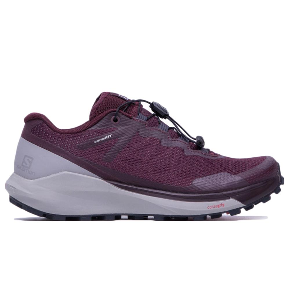 Salomon SENSE RIDE 3 W - Womens Road Running Shoes - Purple - NZ (83094-QVFY)